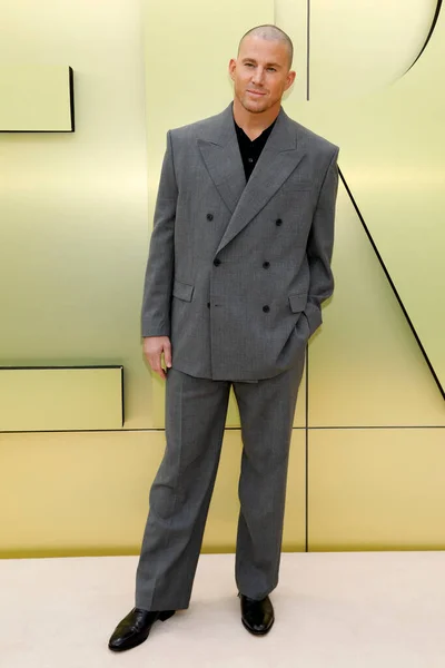 Los Angeles Mar Channing Tatum Wystawie Versace Fw23 Pacific Design — Zdjęcie stockowe