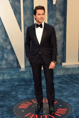 Matt Bomer, Wallis Annenberg Sahne Sanatları Merkezi 'ndeki 2023 Vanity Fair Oscar Partisi' nde 12 Mart 2023 'te Beverly Hills, CA