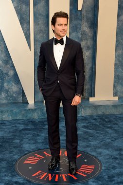 Matt Bomer, Wallis Annenberg Sahne Sanatları Merkezi 'ndeki 2023 Vanity Fair Oscar Partisi' nde 12 Mart 2023 'te Beverly Hills, CA