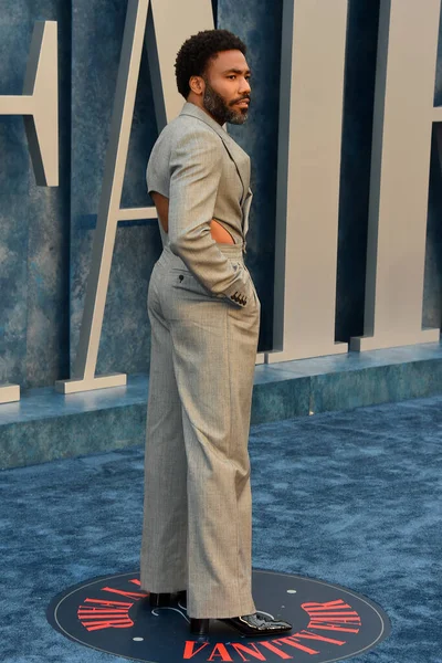 Los Angeles Mar Donald Glover Στο 2023 Vanity Fair Oscar — Φωτογραφία Αρχείου
