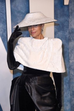 LOS ANGELES - MAR 12:  Tracee Ellis Ross at the 2023 Vanity Fair Oscar Party at the Wallis Annenberg Center for the Performing Arts on March 12, 2023 in Beverly Hills, CA clipart