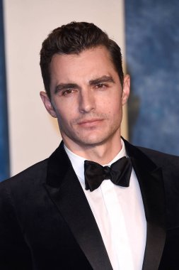 Dave Franco, Wallis Annenberg Sahne Sanatları Merkezi 'ndeki 2023 Vanity Fair Oscar Partisi' nde 12 Mart 2023 'te Beverly Hills, CA