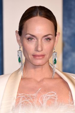 Amber Valetta, Wallis Annenberg Sahne Sanatları Merkezi 'ndeki 2023 Vanity Fair Oscar Partisi' nde 12 Mart 2023 'te Beverly Hills, CA