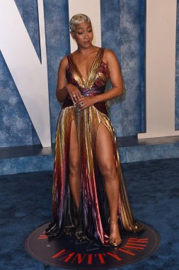 LOS ANGELES - 12 Mart 2023 'te Wallis Annenberg Sahne Sanatları Merkezi' nde düzenlenen 2023 Vanity Fair Oscar Partisi 'nde Tiffany Haddish.