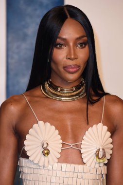 Naomi Campbell, Wallis Annenberg Sahne Sanatları Merkezi 'ndeki 2023 Vanity Fair Oscar Partisi' nde 12 Mart 2023 'te Beverly Hills, CA