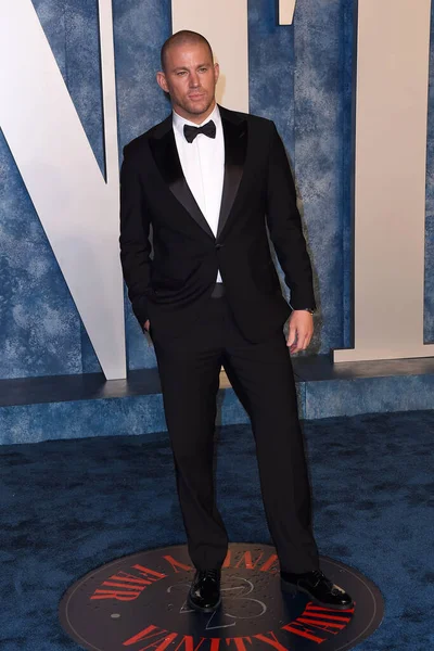 Los Ángeles Mar Channing Tatum Vanity Fair Oscar Party 2023 — Foto de Stock