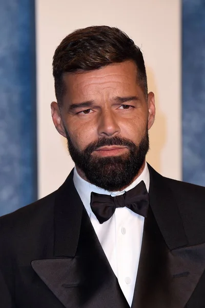 Los Angeles Mar Ricky Martin 2023 Vanity Fair Oscar Party — Stock Photo, Image