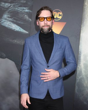 Shazam 'da Joel David Moore' la birlikteyiz! Los Angeles Tanrılarının Öfkesi 'nin galası 14 Mart 2023' te Westwood, CA