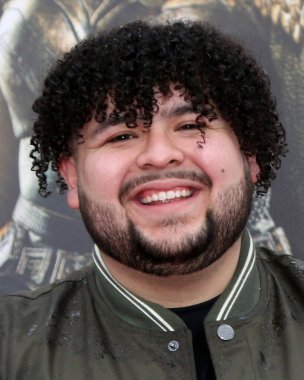 Shazam 'da Rico Rodriguez' i izledik! Los Angeles Tanrılarının Öfkesi 'nin galası 14 Mart 2023' te Westwood, CA