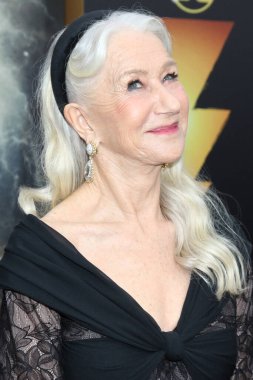 Shazam 'da Helen Mirren' la birlikteyiz! Los Angeles Tanrılarının Öfkesi 'nin galası 14 Mart 2023' te Westwood, CA