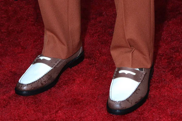 Los Ángeles Mar Zachary Levi Detalle Zapatos Shazam Furia Los — Foto de Stock