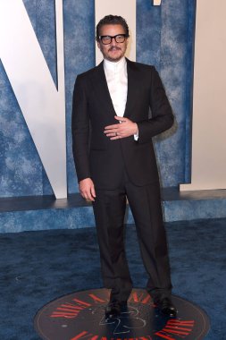 Pedro Pascal, Wallis Annenberg Sahne Sanatları Merkezi 'ndeki 2023 Vanity Fair Oscar Partisi' nde 12 Mart 2023 'te Beverly Hills, CA