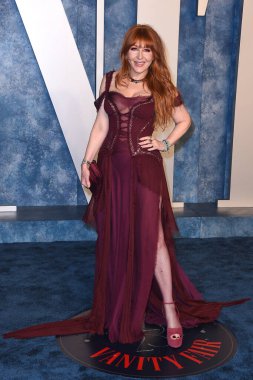 Charlotte Tilbury, Wallis Annenberg Sahne Sanatları Merkezi 'ndeki 2023 Vanity Fair Oscar Partisi' nde 12 Mart 2023 'te Beverly Hills, CA