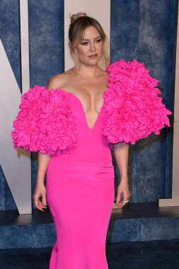 Kate Hudson, Wallis Annenberg Sahne Sanatları Merkezi 'ndeki 2023 Vanity Fair Oscar Partisi' nde 12 Mart 2023 'te Beverly Hills, CA