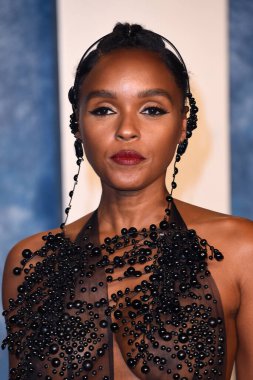 LOS ANGELES - 12 Mart 2023 'te Wallis Annenberg Gösteri Sanatları Merkezi' ndeki Vanity Fair Oscar Partisi 'nde Janelle Monae