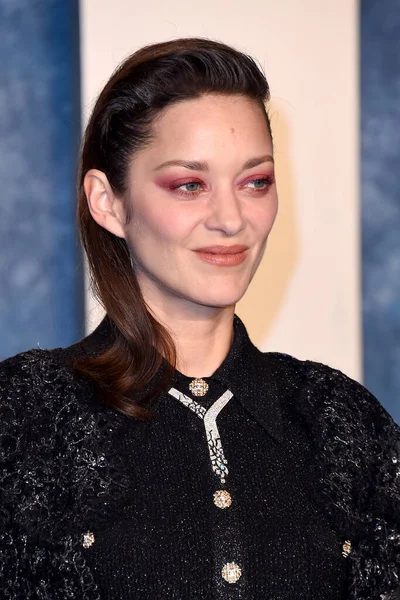 Los Angeles Mar Marion Cotillard 2023 Vanity Fair Oscar Party — Stock Photo, Image