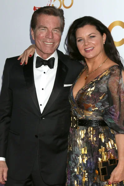 Los Angeles Mar Peter Bergman Heather Tom 50Th Anniversary Young — Stock Photo, Image