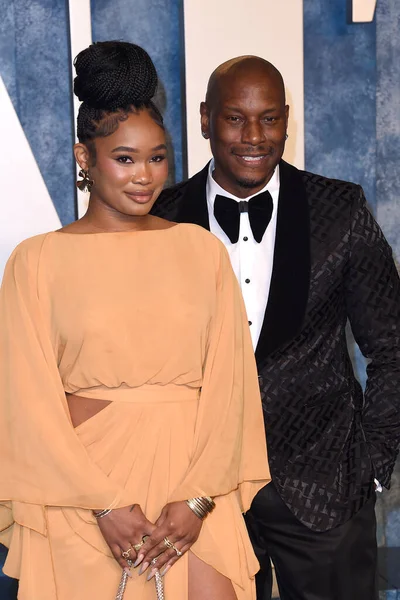 Los Angeles Mar Tyrese Gibson Zelie Timothy 50Th Anniversary Young — Stock Photo, Image
