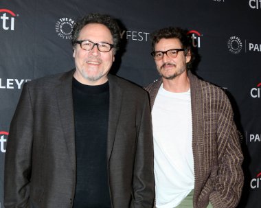 Jon Favreau, Pedro Pascal, 2023 PaleyFest - Dolby Tiyatrosu 'ndaki Mandalorian 31 Mart 2023, Los Angeles, CA