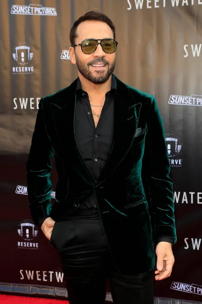 Los Angeles Apr Jeremy Piven Sweetwater Premiere Warner Brothers Studio — Stock Photo, Image