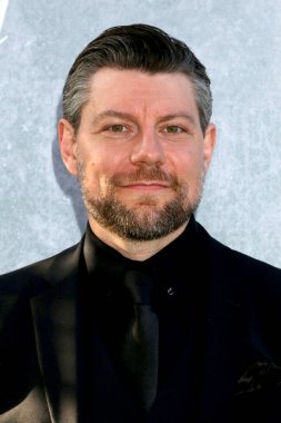 LOS ANGELES - 26 Nisan 2023 'te Los Angeles, CA' da Love & Death TV 'nin galasında Patrick Fugit