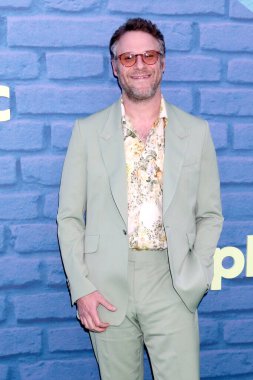 LOS ANGELES - 10 Mayıs 2023 'te Los Angeles' ta Platonik Elma + Serisi Premiere 'de Seth Rogen