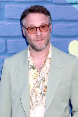 LOS ANGELES - 10 Mayıs 2023 'te Los Angeles' ta Platonik Elma + Serisi Premiere 'de Seth Rogen