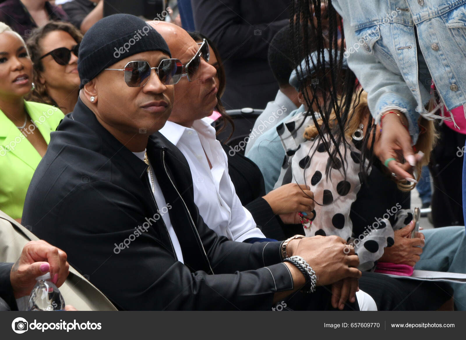 Los Angeles May Cool Ludacris Star Ceremony Hollywood Walk Fame