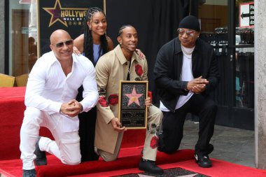 LOS ANGELES - 18 Mayıs 2023 'te Los Angeles, CA' da Vin Diesel, Karma Bridges, Chris Bridges namı diğer Ludacris, LL Cool J Ludacris Star töreninde