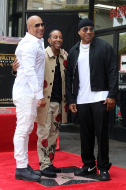 LOS ANGELES - 18 Mayıs 2023 Vin Diesel, Chris Bridges namı diğer Ludacris, LL Cool J Hollywood Bulvarı 'ndaki Ludacris Star töreninde 18 Mayıs 2023' te Los Angeles, CA