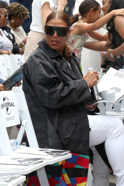 Los Angeles May Queen Latifah Ludacris Star Ceremony Hollywood Walk — 스톡 사진