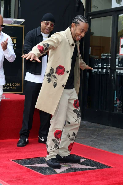 Los Angeles Května Cool Chris Bridges Alias Ludacris Slavnostním Ceremoniálu — Stock fotografie