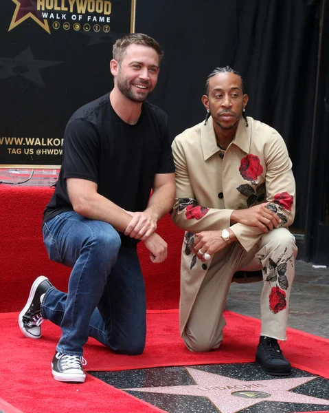 Los Angeles Maj Cody Walker Chris Bridges Aka Ludacris Ceremonii — Zdjęcie stockowe