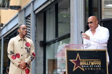 LOS ANGELES - 18 Mayıs 2023 tarihinde Los Angeles, CA 'da Chris Bridges namı diğer Ludacris, Ludacris Star Töreni' nde Vin Diesel