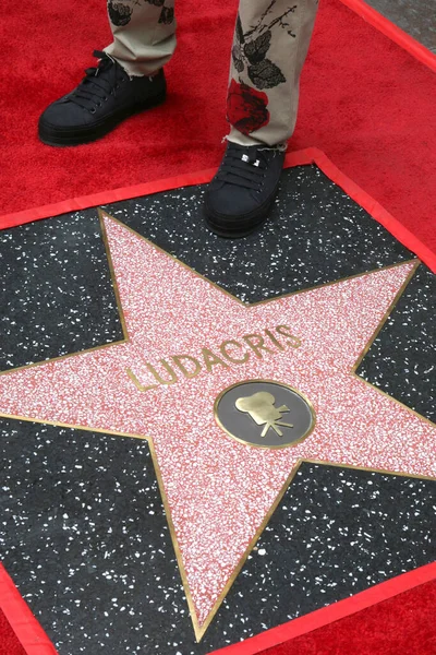 Los Angeles May Chris Bridges Aka Ludacris Ludacris Star Ceremony — Stock Photo, Image
