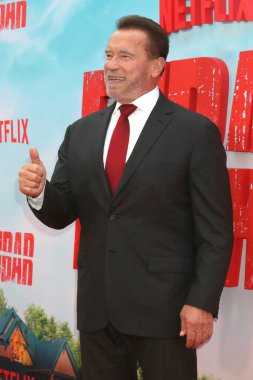 Arnold Schwarzenegger, 22 Mayıs 2023 'te Los Angeles, Kaliforniya' da The Grove 'daki FUBAR TV Serisi Prömiyer Gösterimi' nde.