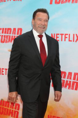 Arnold Schwarzenegger, 22 Mayıs 2023 'te Los Angeles, Kaliforniya' da The Grove 'daki FUBAR TV Serisi Prömiyer Gösterimi' nde.
