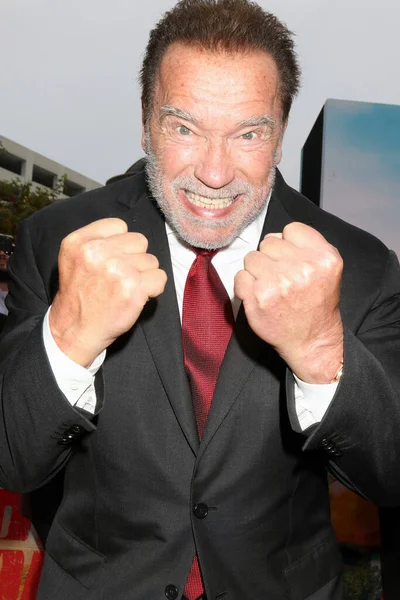 Los Angeles Mei Arnold Schwarzenegger 3349 Afkomstig Van Première Van — Stockfoto