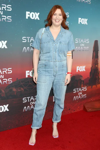Los Angeles Jun Gwen Carole Fox Stars Marsie Vip Red — Zdjęcie stockowe