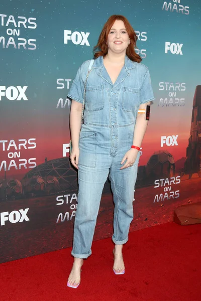 Los Angeles Jun Gwen Carole Fox Stjärnor Mars Vip Röda — Stockfoto