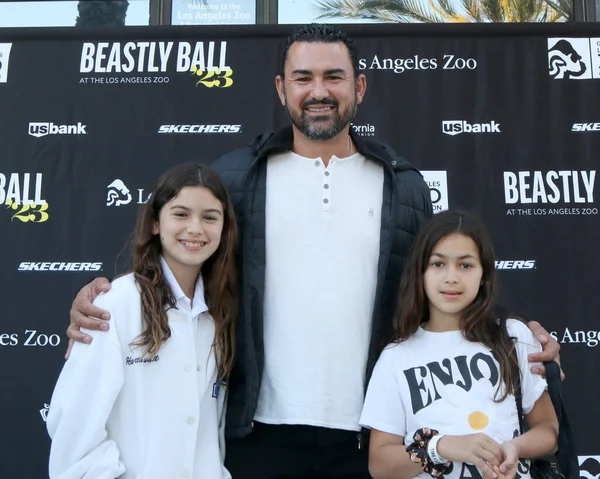 Los Angeles Jun Adrian Gonzalez Guests 2023 Beastly Ball Zoo — Stock Photo, Image