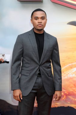 LOS ANGELES - 12 Haziran 2023 'te Los Angeles, CA' da The Flash Premiere 'da seçilen Jacobs