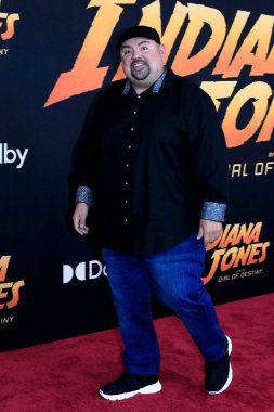 LOS ANGELES - 14 Haziran: Gabriel Iglesias Indiana Jones 'ta ve Kaderin Kader Kaderi Kader Kaderi' nin Kader Kaderi, 14 Haziran 2023 'te Los Angeles, CA