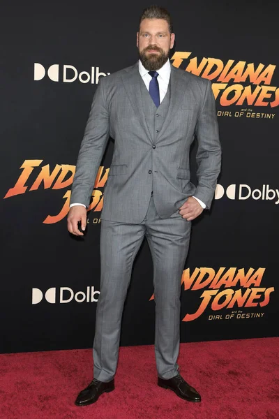 Los Angeles Jun Olivier Richters Indiana Jones Dial Destiny Los — Fotografia de Stock