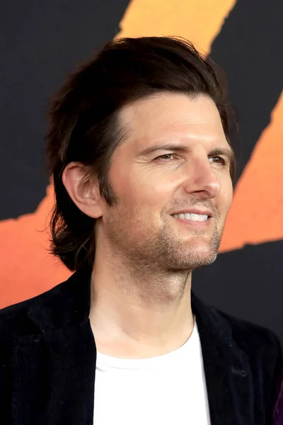 stock image LOS ANGELES - JUN 14:  Adam Scott at Indiana Jones and the Dial of Destiny at the El Capitan Theatre on June 14, 2023 in Los Angeles, CA