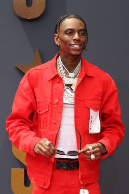 LOS ANGELES - 25 Haziran 2023 BET Ödüllü Soulja Boy Microsoft Tiyatrosu 'na 25 Haziran 2023' te geldi.