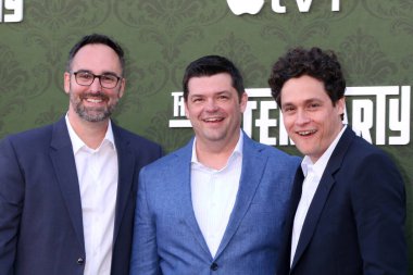 LOS ANGELES - 28 Haziran 2023 'te, Anthony King, Chris Miller, Phil Lord, The After Party Sezon 2 Premiere Screening at the Village Theater, Westwood, CA