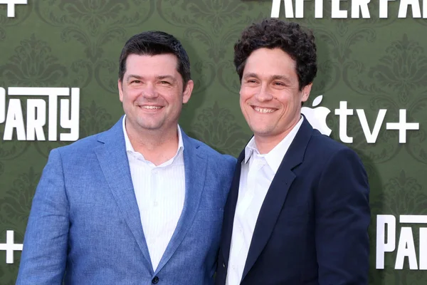 Los Angeles Jun Chris Miller Phil Lord Party Season Two — Stock Photo, Image