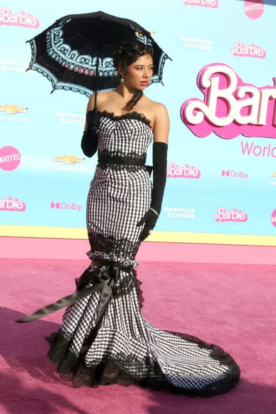 Los Angeles Jul Xochitl Gomez Barbie World Premiere Santuário Auditório — Fotografia de Stock