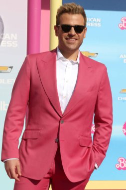 LOS ANGELES - 9 JUL: Scott Evans 9 Temmuz 2023 tarihinde, Los Angeles, CA 'da bulunan Shrine Konser Salonu' ndaki Barbie Dünya Premiere 'inde